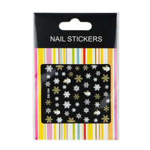 Xmas 3D Nail Art Stickers Decals Decorations Snowflake Bows Snowman Design DIY Decoration Xmas Gift EF8