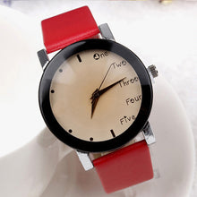 Fashion Neutral Leisure Letters Motion Simulation Of Electronic Quartz Watch EF8