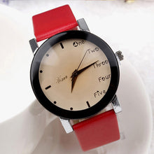 Fashion Neutral Leisure Letters Motion Simulation Of Electronic Quartz Watch EF8