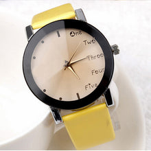 Fashion Neutral Leisure Letters Motion Simulation Of Electronic Quartz Watch EF8