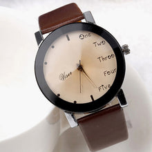 Fashion Neutral Leisure Letters Motion Simulation Of Electronic Quartz Watch EF8