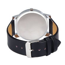 Fashion Luxury Men Quartz Dial Clock PU Leather Wrist Watch EF8