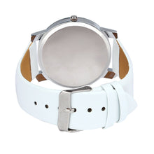 Fashion Luxury Men Quartz Dial Clock PU Leather Wrist Watch EF8