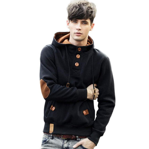 Hoodies Men Cotton Fashion Men's Warm Hoodies Sweatshirts Suit Hoody Size XXXL EF8
