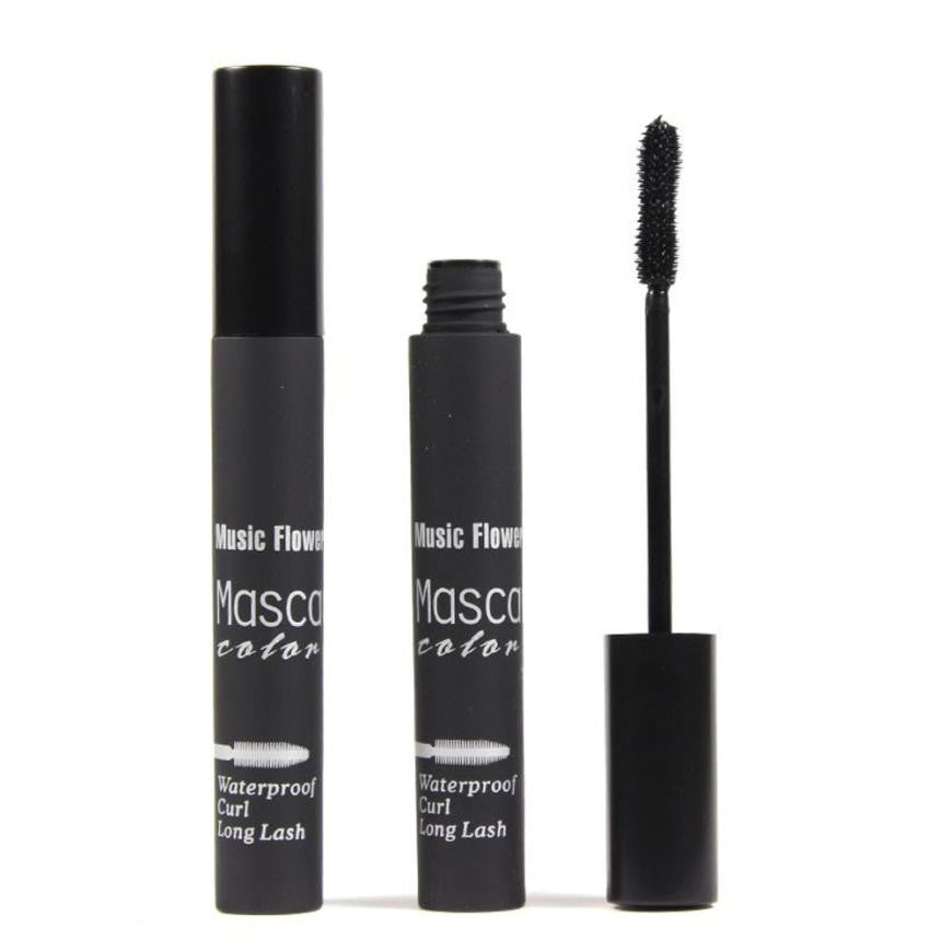 Colorful Eye Mascara Long Eyelash Ssilicone Brush Curving Lengthening Mascara Waterproof Makeup EF8