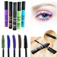Colorful Eye Mascara Long Eyelash Ssilicone Brush Curving Lengthening Mascara Waterproof Makeup EF8