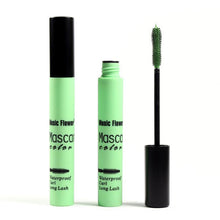 Colorful Eye Mascara Long Eyelash Ssilicone Brush Curving Lengthening Mascara Waterproof Makeup EF8