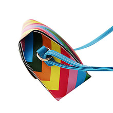 Design Rainbow Chain Of Small Square Package women bag messenger bags Flap bolsos spanish Lucky 3 Colors EF8