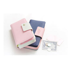 Fashion Birds Clutch Wallet Leather Case Long Zip Button Card Purse Handbag Wallet Credit Card Holder Bag EF8