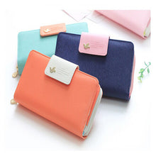 Fashion Birds Clutch Wallet Leather Case Long Zip Button Card Purse Handbag Wallet Credit Card Holder Bag EF8