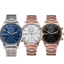 Fashion Ladies Girl Unisex Stainless Steel Bangle Bracelet Wrist Watch Quartz Dress Watches Men Women Relogios EF8