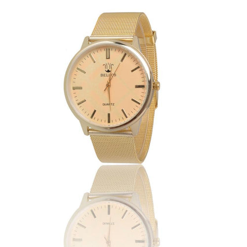 Fashion Women's Fashion Golden Belt Watch Quartz Wrist Watches EF8