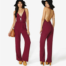 Jumpsuit women's overall sexy fashion waist jumpsuit Pants Plus Size Vestideo EF8
