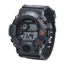 Luxury Men Military Sports Watches Digital LED Quartz Wristwatches Ssilicone strap relogio masculino EF8