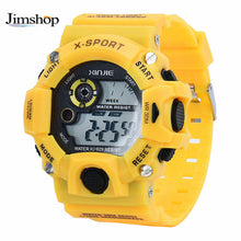 Luxury Men Military Sports Watches Digital LED Quartz Wristwatches Ssilicone strap relogio masculino EF8