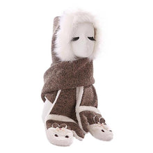 Warm And Hats Scarves Gloves Three-Piece Children's Bunny Boys And Girls Gift EF8