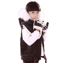 Warm And Hats Scarves Gloves Three-Piece Children's Bunny Boys And Girls Gift EF8