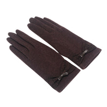 Elegant Women Fashion Lace Bowknot Cashmere Gloves Warmer Fast Shipping EF8