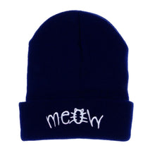 Hat Knitting MEOW Beanie Hat And Snapback Men And Women Hiphop Cap EF8