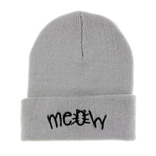 Hat Knitting MEOW Beanie Hat And Snapback Men And Women Hiphop Cap EF8