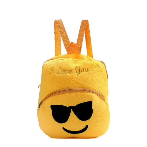 30 Styles Cute Emoji Emoticon Shoulder School Boys Girls Children Bag Backpack Satchel Rucksack Bags EF8