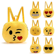 30 Styles Cute Emoji Emoticon Shoulder School Boys Girls Children Bag Backpack Satchel Rucksack Bags EF8