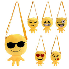 30 Styles Cute Emoji Emoticon Shoulder School Boys Girls Children Bag Backpack Satchel Rucksack Bags EF8