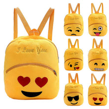 30 Styles Cute Emoji Emoticon Shoulder School Boys Girls Children Bag Backpack Satchel Rucksack Bags EF8