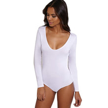 Rompers Womens Jumpsuit Long Sleeve Sexy Halter Bodysuit Bodycon Bandage Jumpsuit Bodysuit Slim Short Cotton Romper EF8