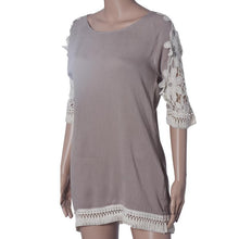 Embroidery Women Elegant Fashion Lace Short Mini Dress Vestidos De Renda Festa Femininas EF8