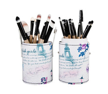 20pc Makeup Brushes Cosmetic Set Eyeshadow Brush Blusher Wood Superior Soft Cosmetic Tools Leather Cup Holder Case EF8