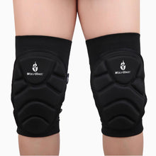 2pc Breathable Elastic Outdoor Sports Knee Pads Wolfbike Knee Pads Football Basketball Leg Sleeve Knee Protector EF8