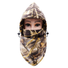 And Warm Cold Protection Face Neck warm Outdoor Thick Camouflage Cap EF8