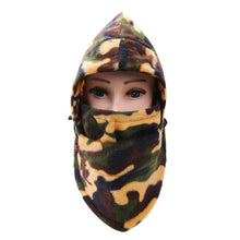 And Warm Cold Protection Face Neck warm Outdoor Thick Camouflage Cap EF8
