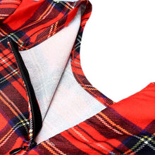 Fashion Elegant Red Plaid Long Sleeve Slim O-neck Fit Dress Contrast Lattice Dress Celebrity Women Dresses EF8