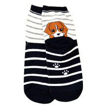3D Animals Cartoon Socks Women Puppy Footprints Floor Cotton sock Women's Casual Charactor Socks EF8