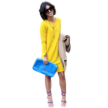 Casual Women Dress Long Sleeve Backless Evening Party Mini Dress Vestidos Plus Size EF8