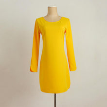 Casual Women Dress Long Sleeve Backless Evening Party Mini Dress Vestidos Plus Size EF8