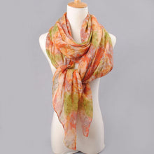Charming Women Beautiful Mixed color Pattern voile Shawl Wrap Wraps Scarf Scarves Fast Shipping EF8