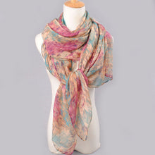 Charming Women Beautiful Mixed color Pattern voile Shawl Wrap Wraps Scarf Scarves Fast Shipping EF8
