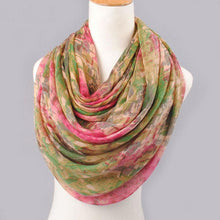 Charming Women Beautiful Mixed color Pattern voile Shawl Wrap Wraps Scarf Scarves Fast Shipping EF8