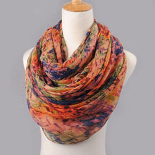 Charming Women Beautiful Mixed color Pattern voile Shawl Wrap Wraps Scarf Scarves Fast Shipping EF8