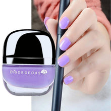Charming Women Sweet Girl Color Long Lasting Liquid Manicure Soak-off lacquer Nail Art Tape Magic Nail Polish finger EF8