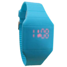 Children's Classical LED Fashion Colorful Fashion The Jelly Ultra-Thin Ssilicone Sport Wrist Watch EF8