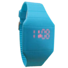 Children's Classical LED Fashion Colorful Fashion The Jelly Ultra-Thin Ssilicone Sport Wrist Watch EF8