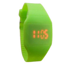 Children's Classical LED Fashion Colorful Fashion The Jelly Ultra-Thin Ssilicone Sport Wrist Watch EF8