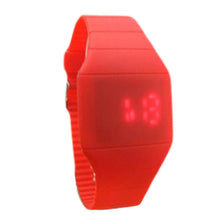 Children's Classical LED Fashion Colorful Fashion The Jelly Ultra-Thin Ssilicone Sport Wrist Watch EF8