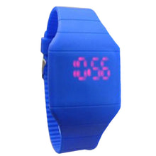 Children's Classical LED Fashion Colorful Fashion The Jelly Ultra-Thin Ssilicone Sport Wrist Watch EF8