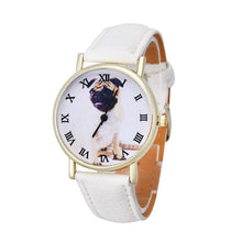 Dog Patterns Leather Band Analog Korean Mini Watch Luxury Whatch Quartz Vogue Wrist Watches EF8