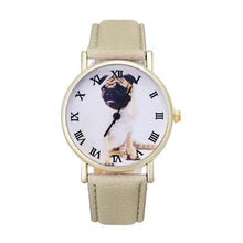 Dog Patterns Leather Band Analog Korean Mini Watch Luxury Whatch Quartz Vogue Wrist Watches EF8